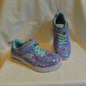Girls size 3 Skechers Sneakers Celestial Sky